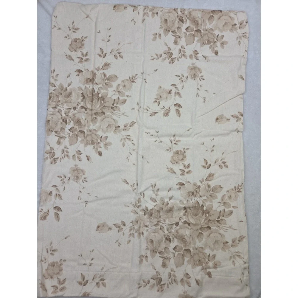 2 Vtg Company Store Flannel Floral Pillowcases 90s‎ Y2K Cottage Floral Germany